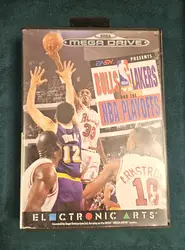 jeu sega megadrive bulls vs lakers and the nba playoffs