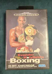 jeu sega megadrive evander holyfield's boxing