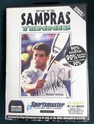 jeu sega mgd pete sampras tennis
