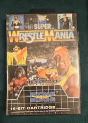 jeu sega mgd wwf wrestle mania