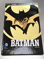 livre comics dc comics batman année un - le meilleur des super héros