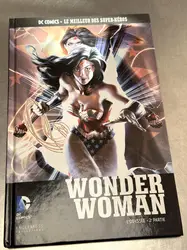 livre comics dc comics wonder woman l'odyssé partie 2 - le meilleur des super héros