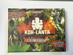livre escape box - koh - lanta : l'ultime épreuve