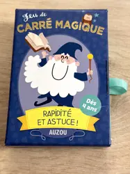 livre jeu classique auzou jeu de carré magique