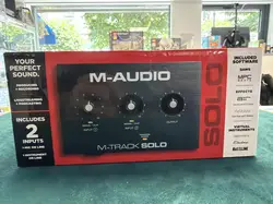 m-audio m-track solo usb audio interface