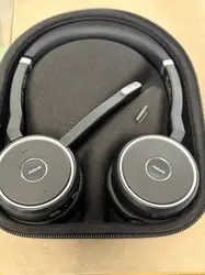 micro-casque bluetooth jabra evolve 75 noir