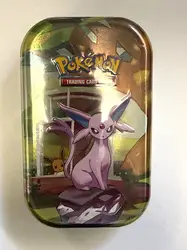 mini tin pokémon - évolution prismatique ev 8.5 - deux boosters