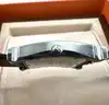 montre hermès l'heure h moyen modèle bracelet double tour en cuir bleu marine