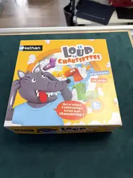 nathan - le loup en chaussettes - jeu de mémoire et apprentissage des couleurs dès 4 ans