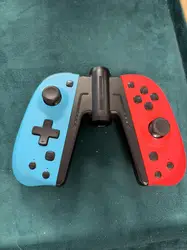 paire de joycons bleu rouge non officielle