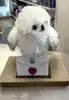 peluche intéractive chouette hedwige harry potter