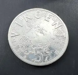 pièce 5 euro pays-bas vincent van gogh 2003 argent 925 millième argent autre millième 11,88g