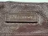 pochette pliable longchamp en cuir verni prune