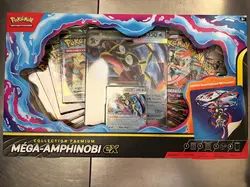 pokémon collection premium méga - amphinobi ex pokemon