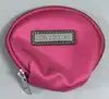 porte monnaie ted lapidus en toile rose fuschia