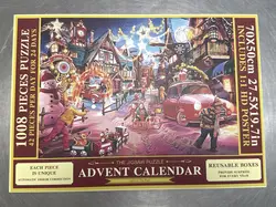 puzzle 1008 pièces calendrier de l'avent jigsaw puzzle light up the night