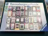puzzle 1500 pièces : collage - fenêtres, ravensburger