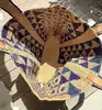 sac cabas vanessa bruno en raphia inspiration motifs géométriques