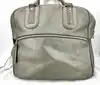 sac longchamp cosmo de voyage en cuir gris pailleté