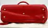sac longchamp gatsby en cuir rouge embossé façon python