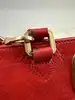 sac longchamp gatsby en cuir rouge embossé façon python