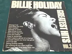 vinyle billie holiday - greatest hits vol.2 (1970)