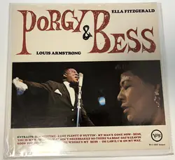 vinyle ella fitzgerald, louis armstrong - porgy and bess (1981)