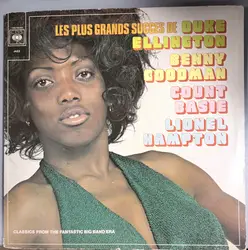 vinyle les plus grands succès de duke ellington benny goodman count basie lionel hampton