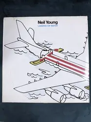 vinyle neil young - landing on water (1986)