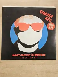 vinyle simply red - money's too tight (to mention) (the cutback mix) (1985, europe)