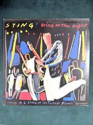 vinyle sting - bring on the night (1986)