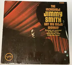 vinyle the incredible jimmy smith - got my mojo workin' ( 1979)