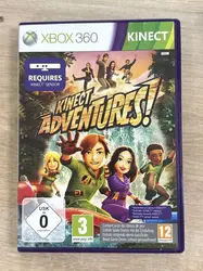 xbox 360 kinect sensor + kinect adventures