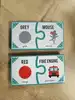 32 cartes éducatives apprentissage de l'anglais jeux 2 mômes les couleurs