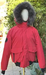 blouson bomber superdry everest deep berry / rouge
