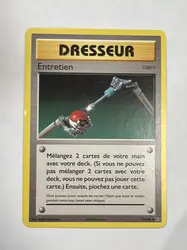 carte pokémon dresseur  entretien 79/108