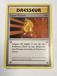 carte pokémon dresseur super potion 87/108