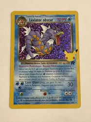 carte pokemon leviator obscur 8/82 25 ans
