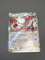 carte pokémon mangriff ex 167/217