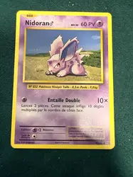 carte pokémon nidoran 43/108 fr