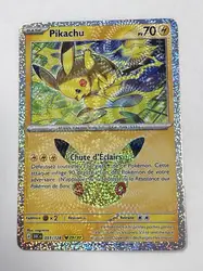 carte pokémon pikachu 29/30 051/128 - 30 ans