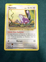 carte pokémon rattata 66/108 fr
