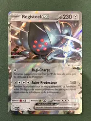 carte pokémon registeel ex 145/217