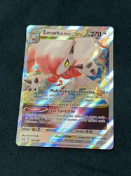 carte pokémon zoroark de hisui v star 147/196 fr