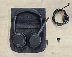 casque sans fil jabra evolve2 55 ms stereo
