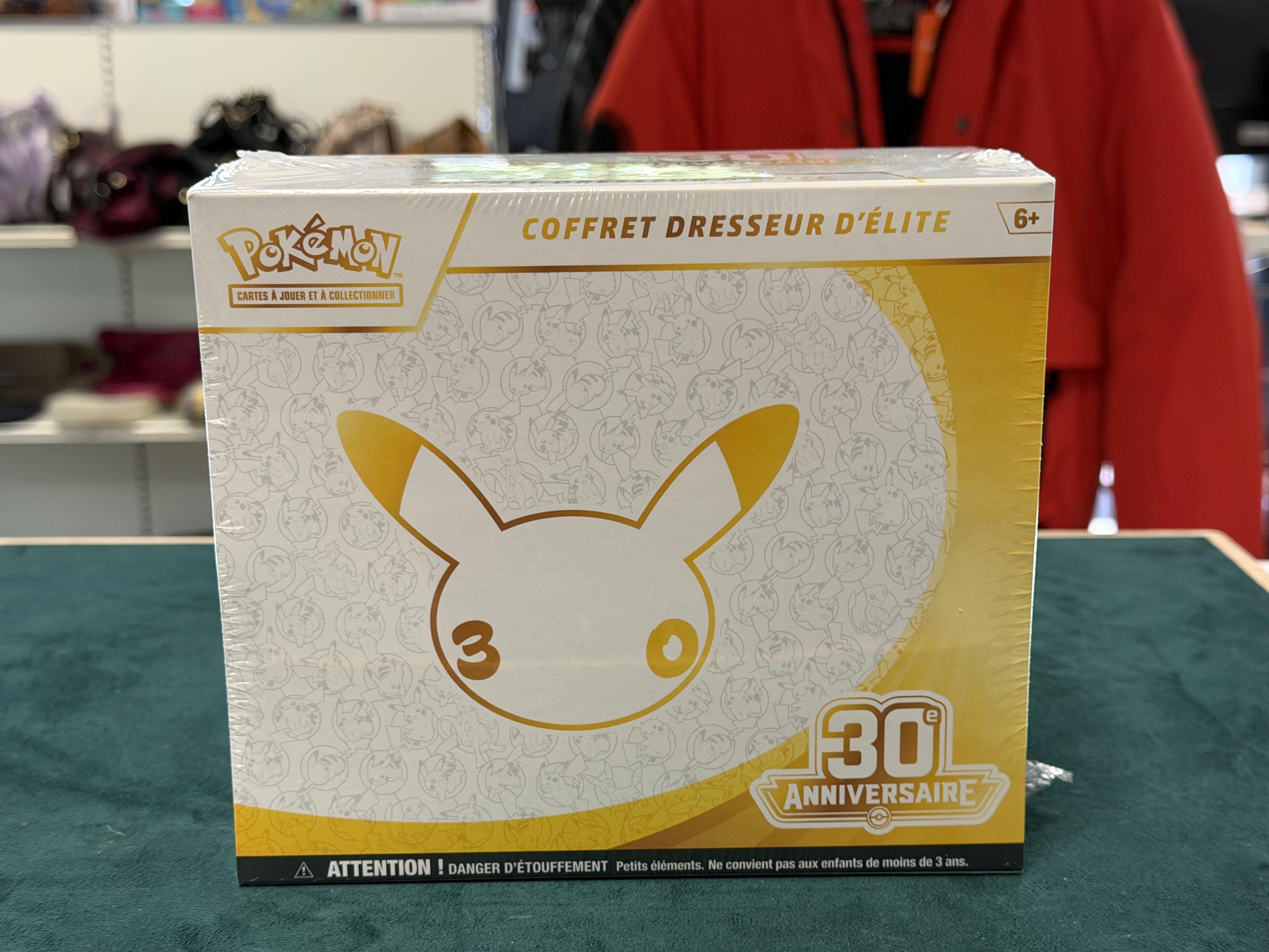 Coffret Dresseur d'élite ETB Pokémon 30e Anniversaire - 30 ans
