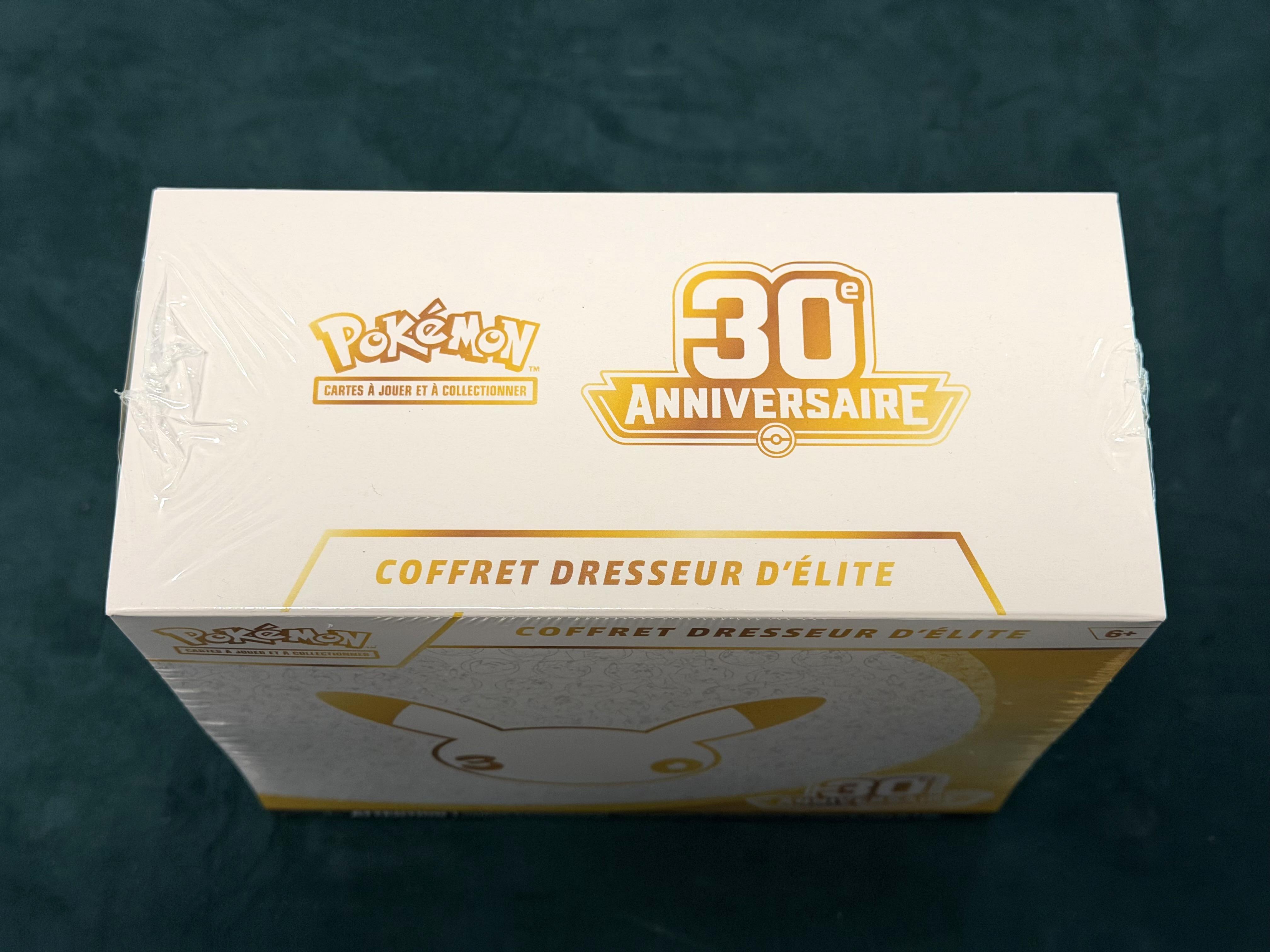 Coffret Dresseur d'élite ETB Pokémon 30e Anniversaire - 30 ans