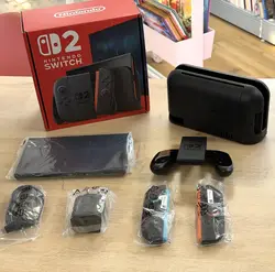 console nintendo switch 2 noire