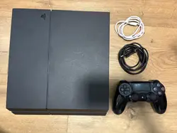 console sony playstation 4 ps4 fat 500go noire avec une manette