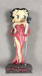 figurine betty boop - chanteuse de cabaret